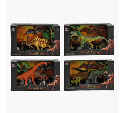 Набір динозаврів Q 9899 V2 (24/2) 4 види, в коробці – в наличии! Купите сейчас у KAZKOVA