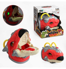 Голова динозавра K 03 Штрих = 75365 (24) звуки, підсвічування, рухлива щелепа, в коробці