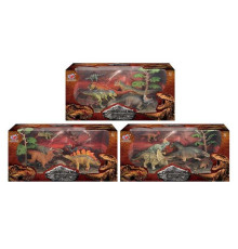 Набір динозаврів Q 9899-225 (12/2) 3 види, 8 елементів, в коробці