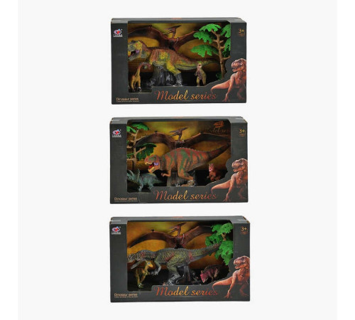 Набір динозаврів Q 9899 V3 (24/2) 3 види, 4 динозаври, в коробці – в наличии! Купите сейчас у KAZKOVA