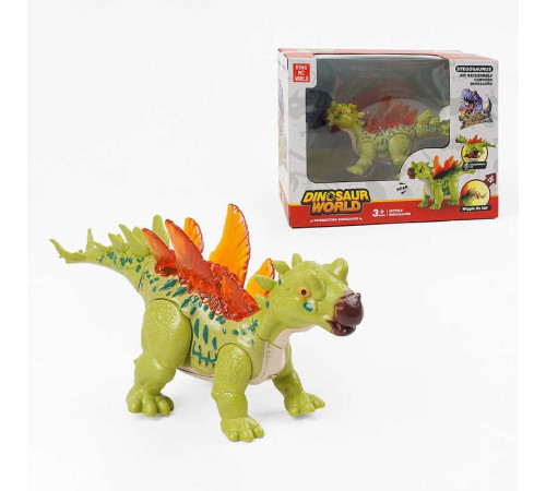 Динозавр K 413 (72/2) звуки, підсвічування, рухливі кінцівки, в коробці – в наличии! Купите сейчас у KAZKOVA