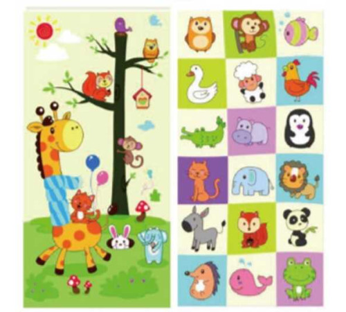 Килимок ігровий (ТЕРМО) 2-сторонній EVA D-81909 (20) 180х200х0.8см, в сумці