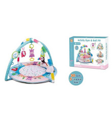 Килимок 668-43 (8) брязкальця, набір пластикових кульок, у коробці