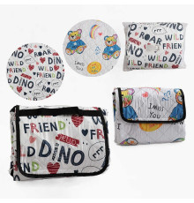 Килимок для пікніка С 64959 (50) 2 види, , водонепроникний, розмір 150х200 см, у пакеті