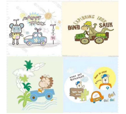 Килимок-пазл C 73914 (12) 4 елементи, 1 елемент 60х60 см, у плівці