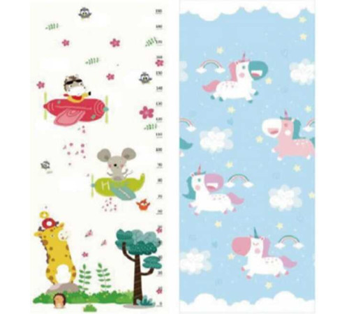 Килимок ігровий (ТЕРМО) 2-х сторонній EVA В-20074 (20) 180х150х0.8см, в сумці – в наличии! Купите сейчас у KAZKOVA