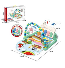 Килимок 1122-12 A (24) брязкальця, дзеркальце, піаніно, в коробці