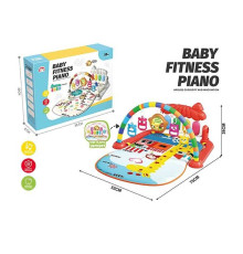 Килимок 688-25 (36) піаніно, мелодія, підсвічування, 4 брязкальця, в коробці