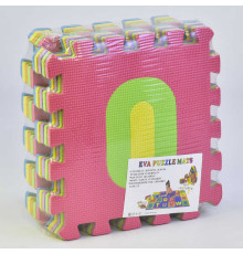 Килимок-пазл EVA Цифри С 36597 (12) 10 ел. в упаковці, 29х29см