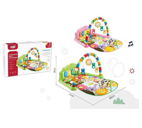 Килимок 668-90 (24) 2 види, мелодії, підсвічування, в коробці – в наличии! Купите сейчас у KAZKOVA