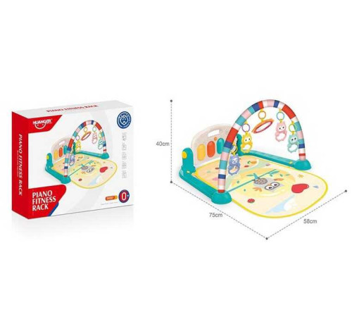 Килимок НЕ 0650 (12) підсвічування, мелодії, 5 підвісок, музичне піаніно, у коробці – в наличии! Купите сейчас у KAZKOVA Килимок НЕ 0650 (12) підсвічування, мелодії, 5 підвісок, музичне піаніно, у коробці – в наличии! Купите сейчас у KAZKOVA