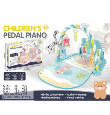 Килимок 518 A23 (20) звук, підсвічування, піаніно, 5 підвісок, ростомір, в коробці