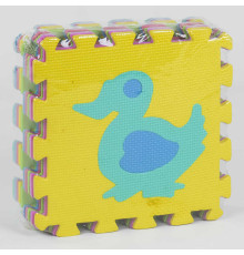 Килимок-пазл EVA "Морські мешканці" З 36599 (12) 10 ел. в упаковці, 29х29см