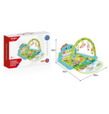 Килимок HE 0643 (12) знімна панель, підсвічування, мелодії, 5 підвісок, в коробці