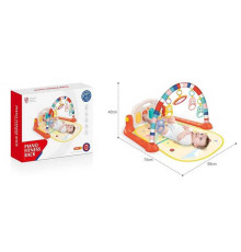 Килимок НЕ 0651 (12) підсвічування, мелодії, 5 підвісок, музичне піаніно, у коробці