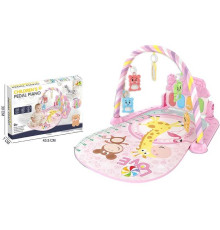 Килимок 518 A24 (20) звук, підсвічування, піаніно, 5 підвісок, ростомір, в коробці