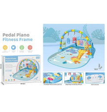 Килимок 8801 (24) звук, мелодії, підсвічування, піаніно, брязкальця, ростомір, в коробці