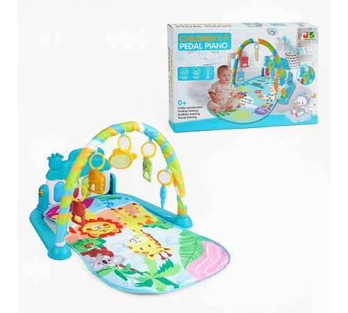 Килимок 518 A25 (20) звук, підсвічування, піаніно, 5 підвісок, ростомір, в коробці – в наличии! Купите сейчас у KAZKOVA