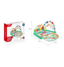Килимок HE 0652 (12) звук, підсвічування, піаніно, 5 підвісок, в коробці