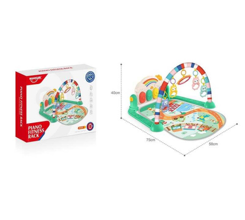 Килимок HE 0652 (12) звук, підсвічування, піаніно, 5 підвісок, в коробці – в наличии! Купите сейчас у KAZKOVA Килимок HE 0652 (12) звук, підсвічування, піаніно, 5 підвісок, в коробці – в наличии! Купите сейчас у KAZKOVA