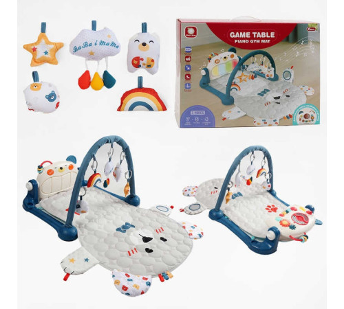 Килимок HX 9158 A Штрих = 50972 (6) СИНІЙ, розмір - 99х61 см, висота дуги - 45 см, 5 підвісок — брязкалець, піаніно — бізіборд, підсвічування, звуки, шестерні, кільця, геометричні фігурки, в коробці – в наличии! Купите сейчас у KAZKOVA Килимок HX 9158 A Штрих = 50972 (6) СИНІЙ, розмір - 99х61 см, висота дуги - 45 см, 5 підвісок — брязкалець, піаніно — бізіборд, підсвічування, звуки, шестерні, кільця, геометричні фігурки, в коробці – в наличии! Купите сейчас у KAZKOVA