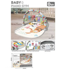 Килимок 8806 (24) звук, мелодії, підсвічування, піаніно, брязкальця, ростомір, в коробці
