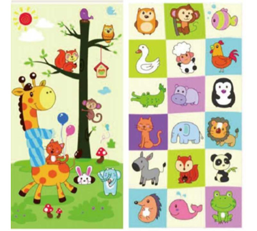 Килимок ігровий (ТЕРМО) 2-х сторонній EVA С-46007 (20) 180х120х0.8см, в сумці – в наличии! Купите сейчас у KAZKOVA