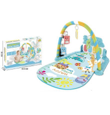 Килимок 518 A30 (20) звук, підсвічування, піаніно, 5 підвісок, ростомір, в коробці