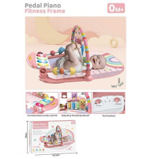 Килимок 8808-2 (18) звук, мелодії, підсвічування, піаніно, брязкальця, ростомір, в коробці