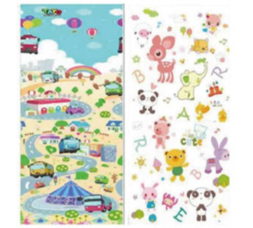 Килимок ігровий (ТЕРМО) 2-х сторонній EVA С-57025 (20) 180х120х0.8см, в сумці – в наличии! Купите сейчас у KAZKOVA