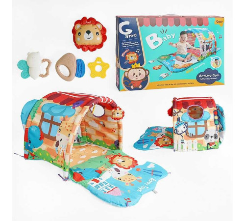 Ігровий килимок 918-001 (18) 4в1, тунель, ігрові елементи, в коробці – в наличии! Купите сейчас у KAZKOVA Ігровий килимок 918-001 (18) 4в1, тунель, ігрові елементи, в коробці – в наличии! Купите сейчас у KAZKOVA