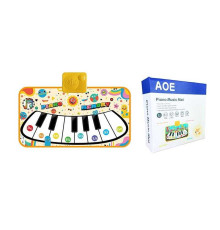 Килимок музичний 66399 y-12 (108/2) 46.5 х 3 х 25 см, на батарейках, піаніно, режим пам'яті, музика, в коробці