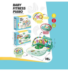 Килимок 1688-64 (30) піаніно, мелодії, підсвічування, 4 брязкальця, в коробці