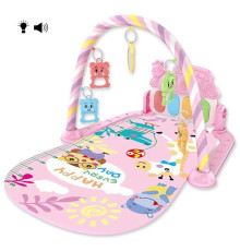 Килимок 518 A31 (20) звук, підсвічування, піаніно, 5 підвісок, ростомір, в коробці