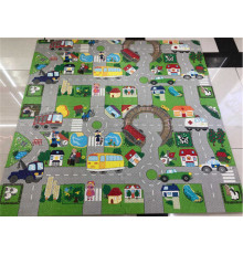 Килимок-пазл C 73899 (12) 4 елементи, 1 елемент 60х60 см, у плівці