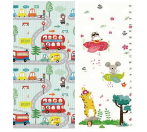 Килимок ігровий (ТЕРМО) 2-х сторонній EVA С-68036 (20) 180х120х0.8см, в сумці – в наличии! Купите сейчас у KAZKOVA