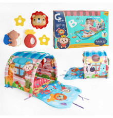Ігровий килимок 918-002 (18) 4в1, тунель, ігрові елементи, в коробці