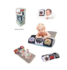 Килимок 023-78 С (16) КОЛІР ЗЕЛЕНИЙ, 75х42 см, м’який, валик з ігровими елементами, у коробці