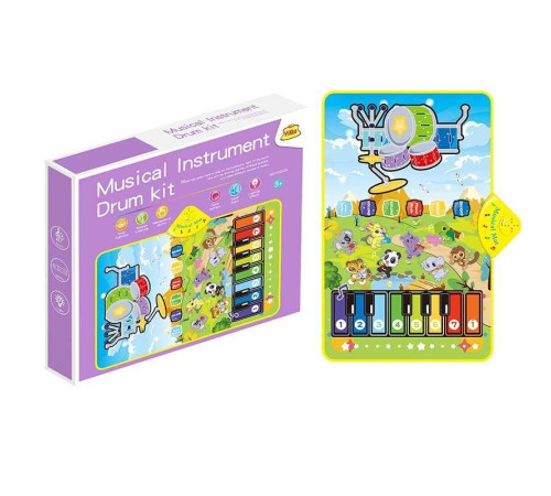 Музичний килимок YQ 3228 (24) звук, підсвітка, барабани, піаніно, режими гучності, на батарейках, музичні інструменти, в коробці – в наличии! Купите сейчас у KAZKOVA Музичний килимок YQ 3228 (24) звук, підсвітка, барабани, піаніно, режими гучності, на батарейках, музичні інструменти, в коробці – в наличии! Купите сейчас у KAZKOVA
