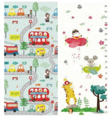 Килимок ігровий (ТЕРМО) 2-х сторонній EVA D-50346 (20) 180х200х0.8см, в сумці