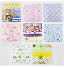 гр Подушка "Дитяча" 2050065 бавовна, гіпоалергенне волокно, ВИДАЄТЬСЯ МІКС, 50*50 см. "Homefort"