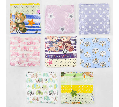 гр Подушка "Дитяча" 2050065 бавовна, гіпоалергенне волокно, ВИДАЄТЬСЯ МІКС, 50*50 см. "Homefort"