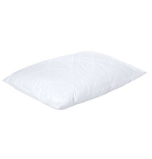 гр Подушка "Білосніжка" 3010085 стьоб, мікрофібра, силіконізоване волокно, 40*40 см., біла (1) "Homefort"