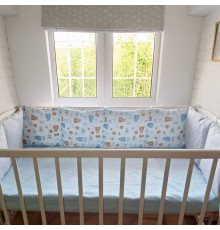 гр Бортики стьобані на три сторони 89243 (1) тканина СИТЕЦЬ, розмір 120*30 см "Bimbo"