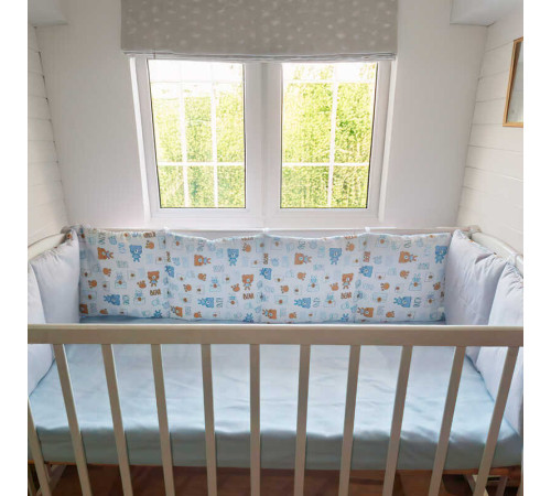 гр Бортики стьобані на три сторони 89243 (1) тканина СИТЕЦЬ, розмір 120*30 см "Bimbo" – в наличии! Купите сейчас у KAZKOVA