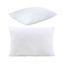 гр Подушка "Сімейна" 3010039 стьоб мікрофібра, силіконізоване волокно, 40*60 см., біла (1) "Homefort"