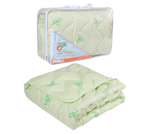 гр Ковдра "Бамбук Преміум" 40190065 (1) 2,0 мікрофібра, шерстепон, 175х210 см., кольорова "Homefort"