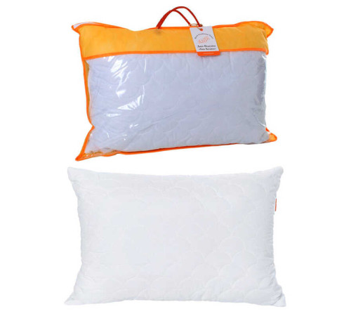 гр Подушка "Сон козака" 50 * 70 см 2010060 (1) колір білий, мікрофібра стьобана, "Homefort"