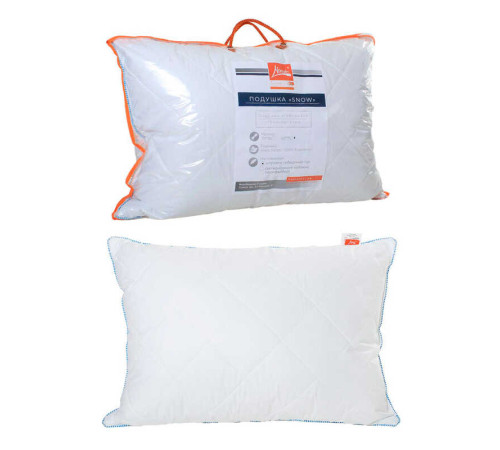 гр Подушка "Snow" 50 * 70 італійський батист, штучний лебединий пух 2010014 (1) "Homefort"