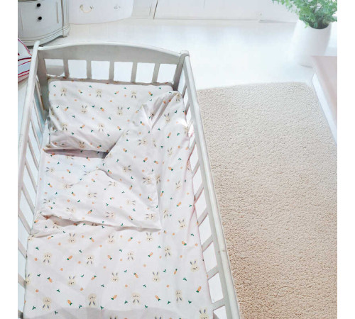 гр Змінний комплект постільної білизни "Зайченя" 58248 (1) тканина БЯЗЬ GOLD LUX, розмір 120*60 см "Bimbo" – в наличии! Купите сейчас у KAZKOVA